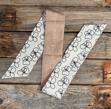 Load image into Gallery viewer, Black Floral Scarf
