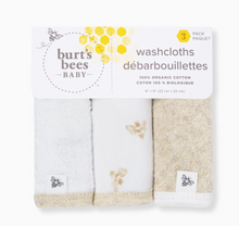 Load image into Gallery viewer, Golden Bee Washcloth Set
