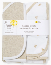 Load image into Gallery viewer, Golden Bee Hooded Towels
