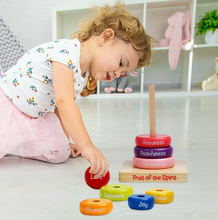 Load image into Gallery viewer, Fruit of the Spirit Stacking Puzzle
