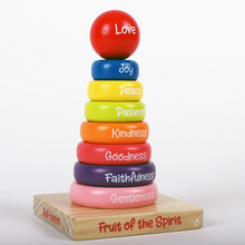 Load image into Gallery viewer, Fruit of the Spirit Stacking Puzzle
