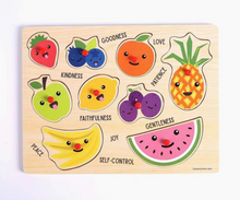 Load image into Gallery viewer, Fruit of the Spirit Peg Puzzle
