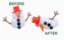 Load image into Gallery viewer, Melting Snowman
