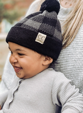 Load image into Gallery viewer, Plaid Baby Beanie
