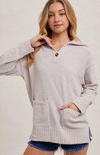 Load image into Gallery viewer, Button Collar Sweater
