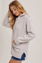 Load image into Gallery viewer, Button Collar Sweater
