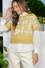 Load image into Gallery viewer, Yellow Knitted Sweater
