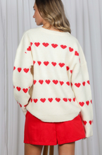 Load image into Gallery viewer, Sweet Hearts Sweater
