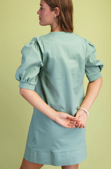Seafoam Mini Dress Small Seafoam Mini Dress Small
