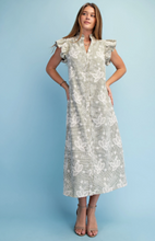 Load image into Gallery viewer, Embroidered Floral Dress
