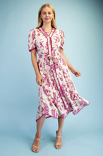Load image into Gallery viewer, Botanical Print Dress
