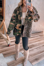 Load image into Gallery viewer, Leopard Camo Shacket
