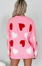Load image into Gallery viewer, Pearl Heart Sweater
