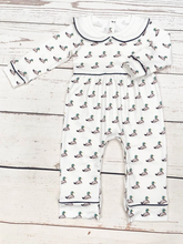 Load image into Gallery viewer, Duck Print Romper
