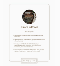 Load image into Gallery viewer, Grace In Chaos Devotional
