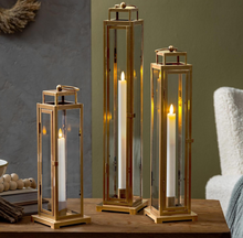 Load image into Gallery viewer, Taper Candle Lantern Set

