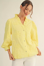 Load image into Gallery viewer, Floral Yellow Top
