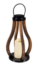 Load image into Gallery viewer, Wooden Lantern
