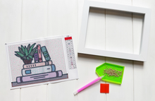 Load image into Gallery viewer, Books Diamond Art Kit
