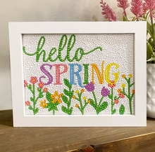 Load image into Gallery viewer, Hello Spring Diamond Art Kit
