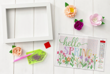 Load image into Gallery viewer, Hello Spring Diamond Art Kit

