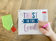 Load image into Gallery viewer, Trust in the Lord Diamond Art Kit
