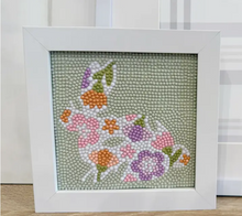 Load image into Gallery viewer, Bunny Flower Diamond Art Kit
