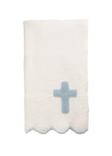 Load image into Gallery viewer, Cross Chenille Baby Blanket
