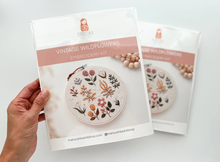 Load image into Gallery viewer, Floral Embroidery Kit
