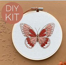 Load image into Gallery viewer, Butterfly Embroidery Kit
