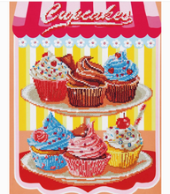 Load image into Gallery viewer, Cupcake Diamond Art
