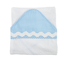 Load image into Gallery viewer, Gingham Hooded Towel
