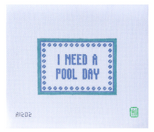 Load image into Gallery viewer, Pool Day Needlepoint Canvas
