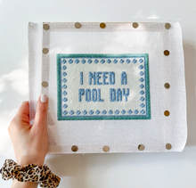 Load image into Gallery viewer, Pool Day Needlepoint Canvas
