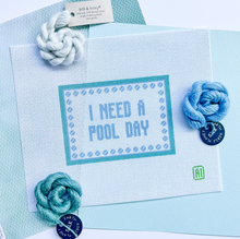 Load image into Gallery viewer, Pool Day Needlepoint Canvas
