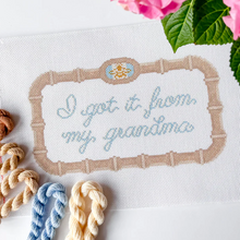 Load image into Gallery viewer, Grandma Needlepoint Canvas
