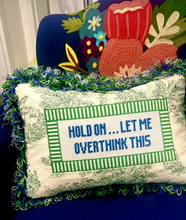 Load image into Gallery viewer, Overthink This Needlepoint Canvas
