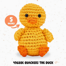 Load image into Gallery viewer, Quackers the Duck Crochet Kit
