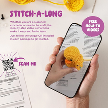 Load image into Gallery viewer, Billy the Bear Crochet Kit
