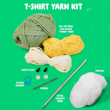 Load image into Gallery viewer, Dan the Dino Crochet Kit
