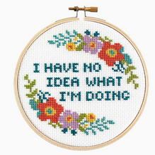 Load image into Gallery viewer, No Idea Cross Stitch Kit
