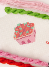 Load image into Gallery viewer, Strawberry Basket Needlepoint Canvas
