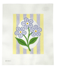 Load image into Gallery viewer, Forget Me Not Needlepoint Canvas
