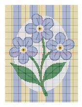 Load image into Gallery viewer, Forget Me Not Needlepoint Canvas
