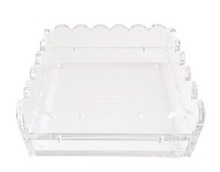 Load image into Gallery viewer, Penny Linn Scallop Square Acrylic Trays

