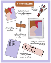 Load image into Gallery viewer, Swan on Red Needlepoint Kit
