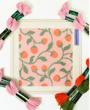 Load image into Gallery viewer, Strawberry Sunglasses Case Needlepoint Kit
