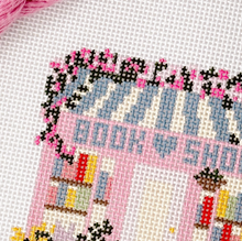 Load image into Gallery viewer, Book Shop Needlepoint Canvas
