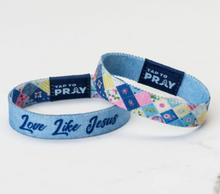 Load image into Gallery viewer, Patchwork Tap to Pray Bracelet
