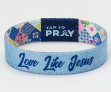 Load image into Gallery viewer, Patchwork Tap to Pray Bracelet
